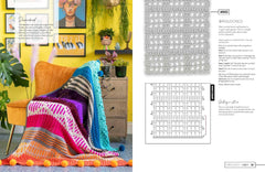 Book - Mix and Match Modern Crochet Blankets - by Esme Crick