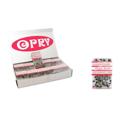 Haberdashery - Opry Glass-headed pins - 100pcs