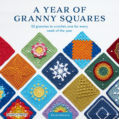 Book - A Year of Granny Squares by Kylie Moleta