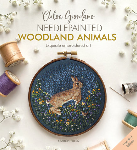 Needlepainted Woodland Animals Book by Chloe Giordano