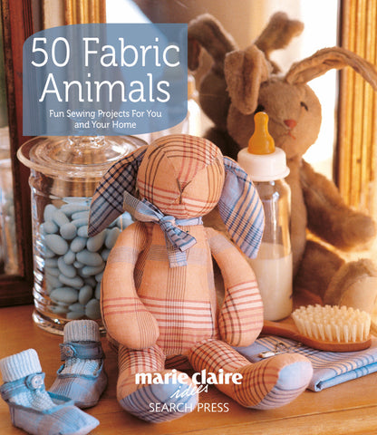 50 Fabric Animals Book - Fun sewing projects by Marie Claire Idées