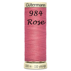 Haberdashery - Gütermann Sew-all thread 100m - Red/Pink