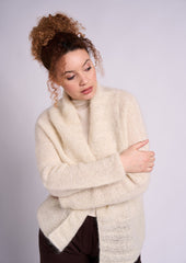 MODE at Rowan Mohair Soft Pattern MIP92 - Amalfi Cardigan by Quail Studio