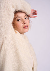 MODE at Rowan Mohair Soft Pattern MIP92 - Amalfi Cardigan by Quail Studio