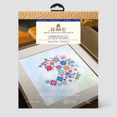 DMC Floral Moon - Intermediate Cross Stitch Kit BK1988
