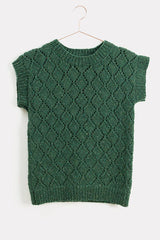 Rico Fashion Modern Tweed Aran Pattern 1059 - Sweater, Cardigan & Tank Top