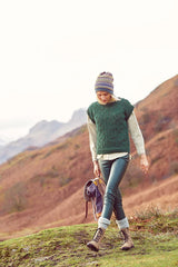 Rico Fashion Modern Tweed Aran Pattern 1059 - Sweater, Cardigan & Tank Top
