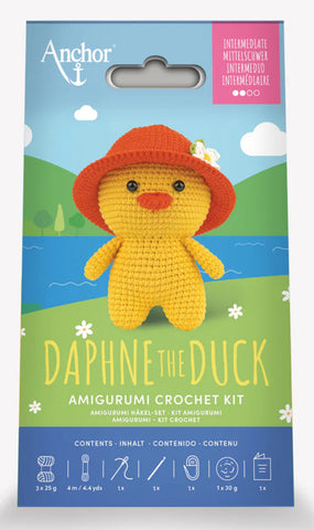 Daphne the Duck Amigurumi Crochet Kit