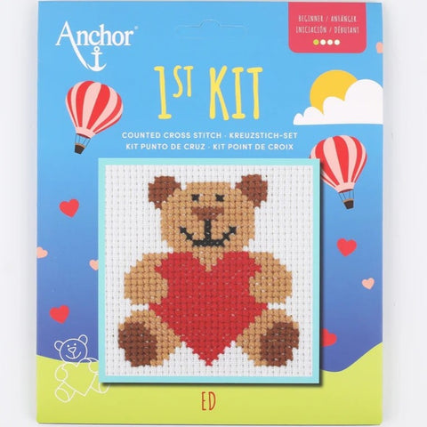 Anchor 1st Counted Cross Stitch Kit – Ed