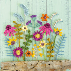 Crochet Collage Garden Book by Chris Norrington