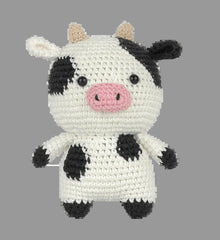 Gertie the Cow Amigurumi Crochet Kit