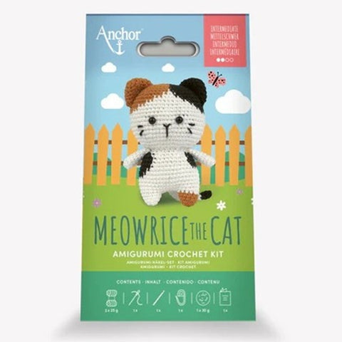 Meowrice the Cat Amigurumi Crochet Kit