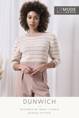 MODE at Rowan Alpaca Cotton Pattern MIP5 - Dunwich Sweater by Quail Studio