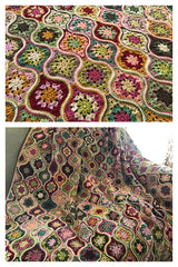 Mystical Lanterns - Stylecraft Life DK - Crochet Blanket Pattern by Janie Crow