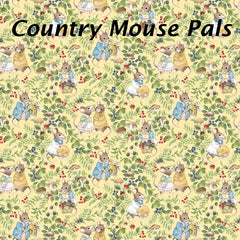 Fabric - Craft Cotton - Birds, Bugs & Animals Print