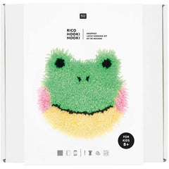Rico Hooki Hooki Latch Hooking Kit - Frog