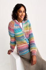 Sirdar Jewelspun with Wool Chunky Pattern 10806 - Metaphoric Cardigan