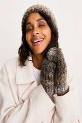 Sirdar Jewelspun with Wool Chunky Pattern 10808 - Marbled Hat & Mittens