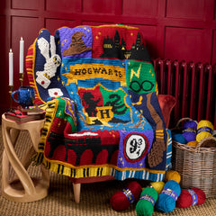 HARRY POTTER™ JOURNEY TO HOGWARTS CROCHET ALONG OFFICIAL YARN PACK BY SIRDAR