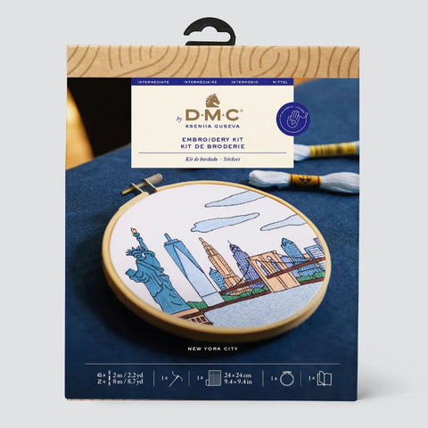 DMC New York City - Intermediate Embroidery Kit TB231