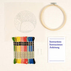 DMC Homey Bedroom - Advanced Embroidery Kit TB235