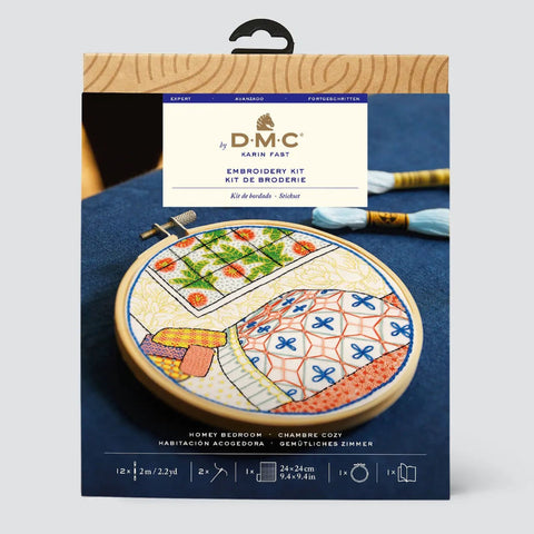 DMC Homey Bedroom - Advanced Embroidery Kit TB235