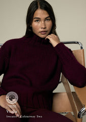 MODE at Rowan Chunky Wool Pattern MIP122 - Viola Jumper by Quail Studio