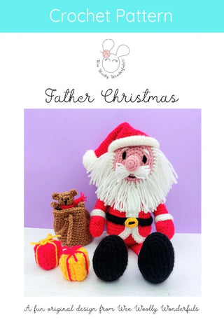 Wee Woolly Wonderfuls  Father Christmas