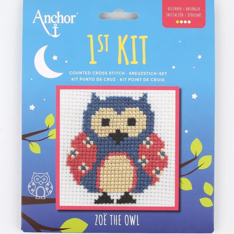 Anchor 1st Counted Cross Stitch Kit – Zoe