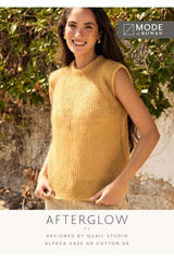 MODE at Rowan Cotton DK or Alpaca Haze Pattern MIP103 - Afterglow Top by Quail Studio