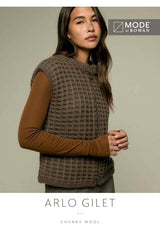 MODE at Rowan Chunky Wool Pattern MIP121 - Arlo Gilet by Quail Studio