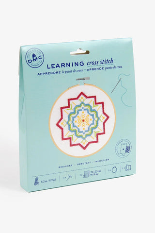 DMC Learning Cross Stitch Kit - BK1968/BE