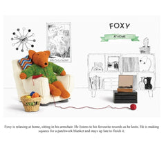 Knit Foxy and Friends Book-6 Beginner Friendly Knitting Patterns and Accessories
