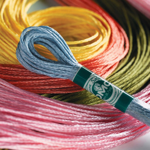 Haberdashery - DMC Mouliné Satin Embroidery Thread