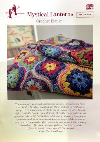 Mystical Lanterns - Stylecraft Life DK - Crochet Blanket Pattern by Janie Crow