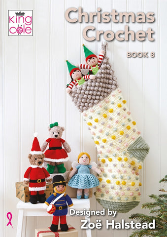 King Cole Christmas Crochet Book 8