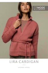 MODE at Rowan Chunky Wool Pattern MIP123 - Lira Cardigan by Quail Studio