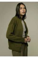 MODE at Rowan Chunky Wool Pattern MIP123 - Lira Cardigan by Quail Studio