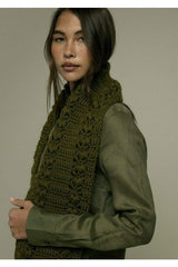 MODE at Rowan Chunky Wool Pattern MIP124 - Crochet Mallow Scarf