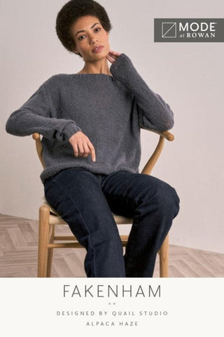 MODE at Rowan Alpaca Haze Pattern MIP11 - Fakenham Sweater