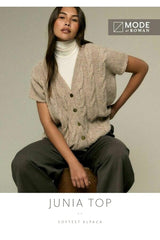 MODE at Rowan Softest Alpaca Pattern MIP127 - Junia Top by Quail Studio