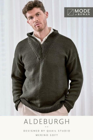 MODE at Rowan Merino Soft Pattern MIP26 - Aldeburgh Sweater by Quail Studio