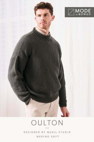 MODE at Rowan Merino Soft Pattern MIP27 - Oulton Sweater by Quail Studio