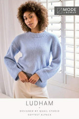 MODE at Rowan Softest Alpaca Pattern MIP33 - Ludham Sweater by Quail Studio