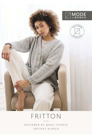 MODE at Rowan Softest Alpaca Pattern MIP35 - Fritton Cardigan by Quail Studio