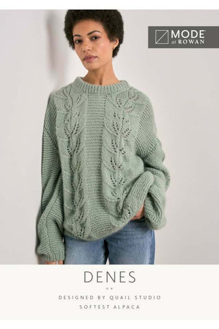MODE at Rowan Softest Alpaca Pattern MIP40 - Denes Sweater by Quail Studio