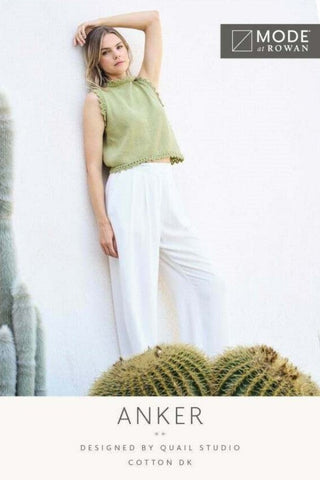 MODE at Rowan Cotton DK Pattern MIP45 - Anker Top by Quail Studio