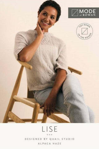 MODE at Rowan Alpaca Haze Pattern MIP56 - Lise Top by Quail Studio