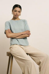 MODE at Rowan Cotton DK Pattern MIP58 - Else Top by Quail Studio