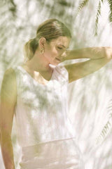 MODE at Rowan Alpaca Haze Pattern MIP63 - Sorine Top by Quail Studio